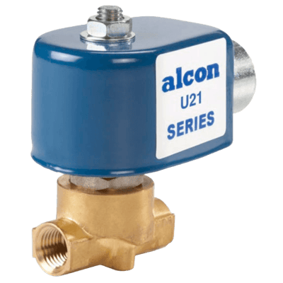 Alcon 2-Way General Purpose Solenoid Valve, U21 Series